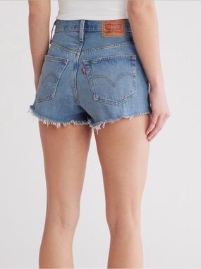 Levi's Women's Original 501 button fly Denim Shorts